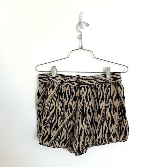 Joie shorts animal / ikat print size S - Picture 2 of 6